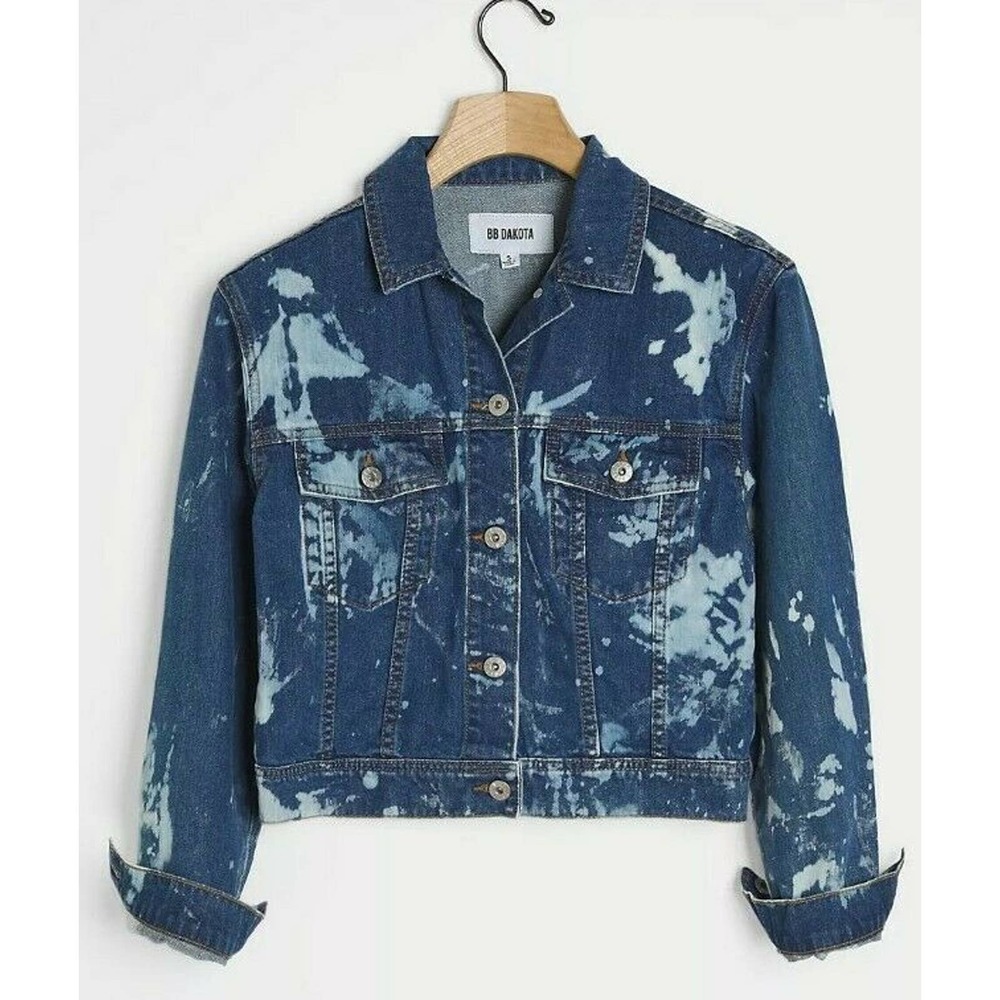 Anthropologie BB Dakota Kane Denim Jean Jacket